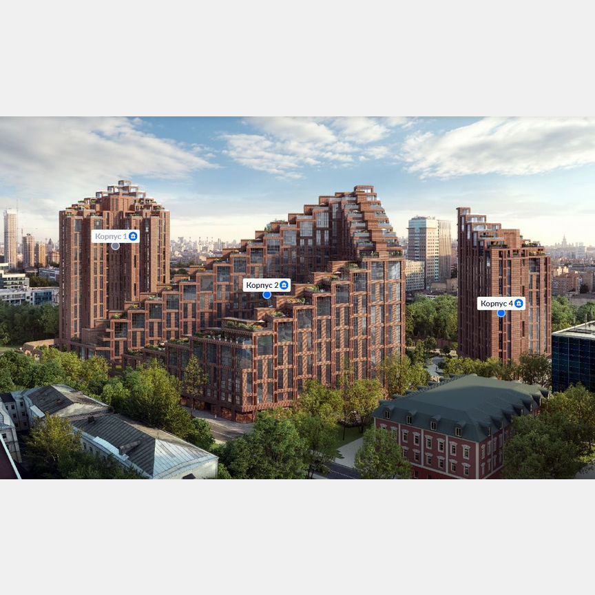 2-к. апартаменты, 64,7 м², 4/19 эт.