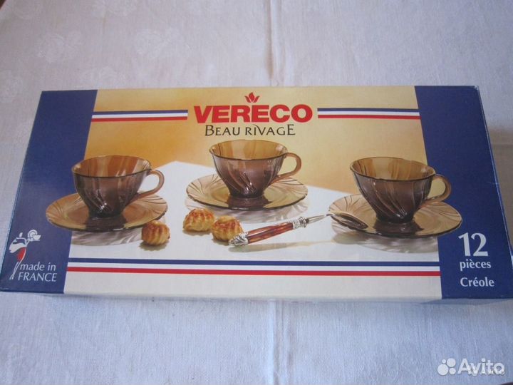 Чайно-кофейный сервиз из Франции