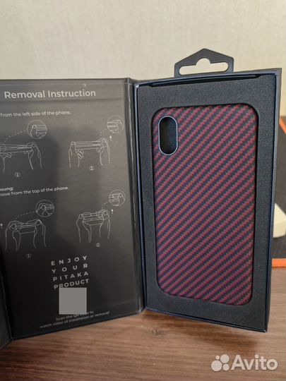 Чехол pitaka на iPhone XS