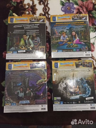 Набор игр для PS3 Wonderbook + контроллер move