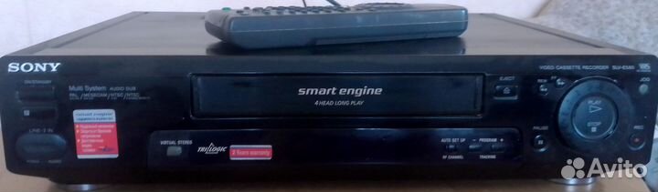 Видеомагнитофон sony SLV Е 580 ее