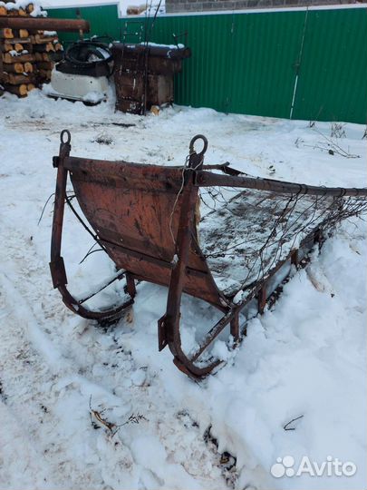 Сани телега для лошади