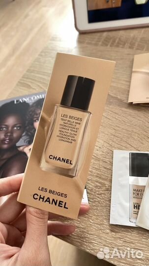 Пробники тональной основы Chanel Givenchy Lancome