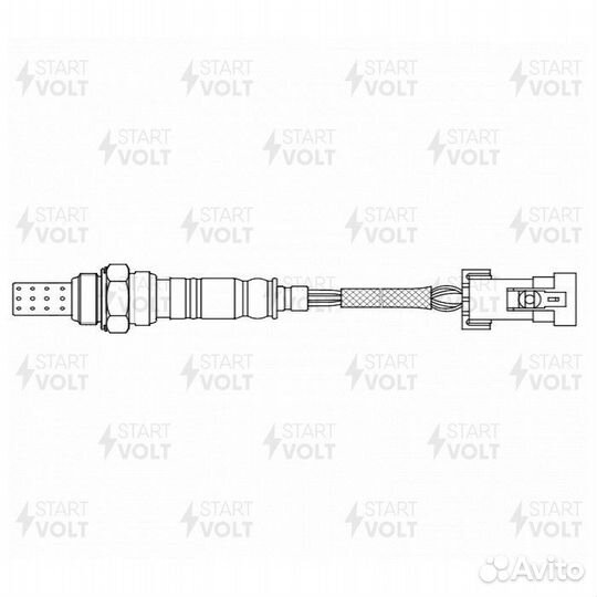 Датчик кисл. для а / м opel insignia (08) 2.0i до