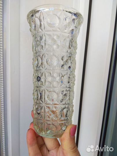 Вазы линзы Уршельский стеклозавод СССР клеймо