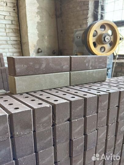 Кирпич облицовочный с фаской