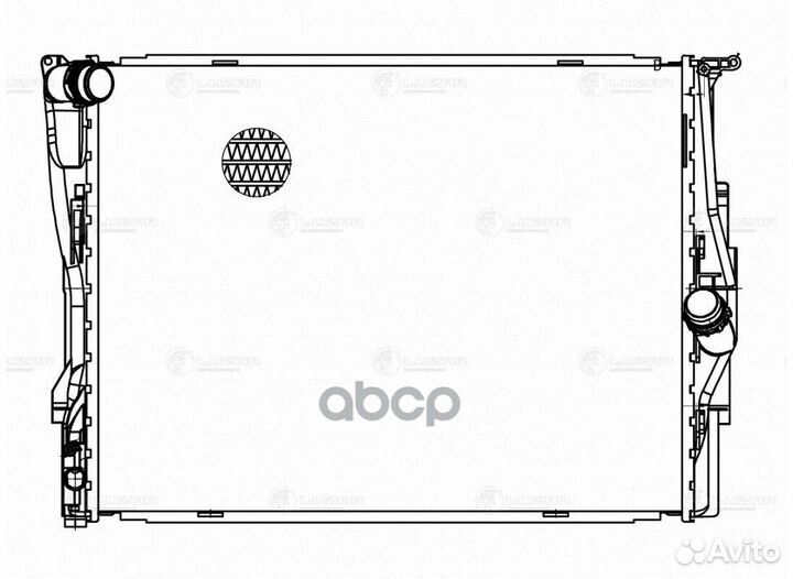Радиатор BMW 3 (E90/E91) (06) G LRc26173 luzar