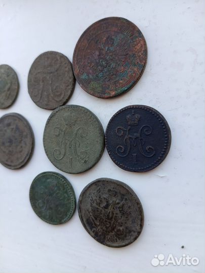 Медные царские монеты