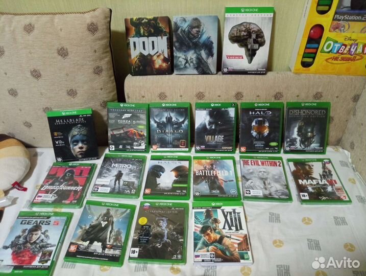 Диски лицензия на Xbox One и Nintendo Wii U