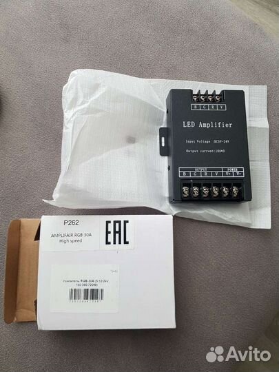 Усилитель LED RGB 30A (5/12/24V, 150/360/720W)