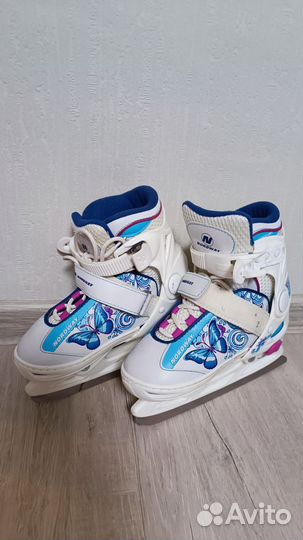 Коньки детские раздвижные 27-30