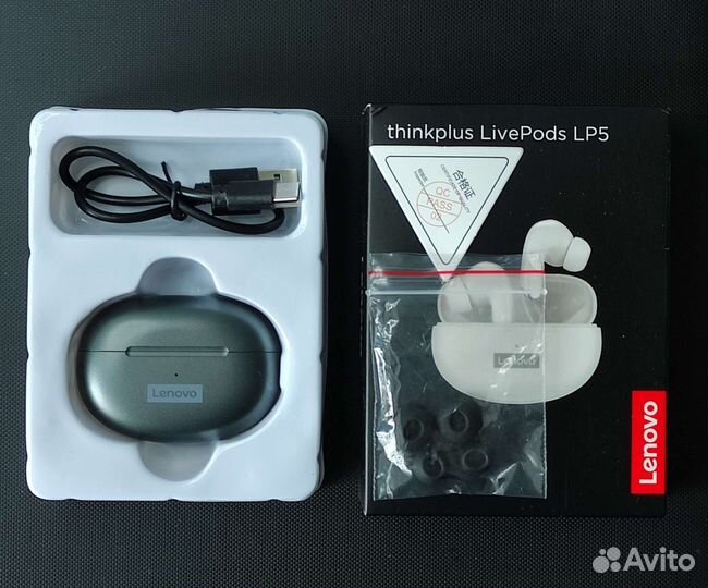 Беспроводные внутриканальные наушники от Lenovo