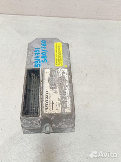 Блок SRS Вольво S60 1 RS RH