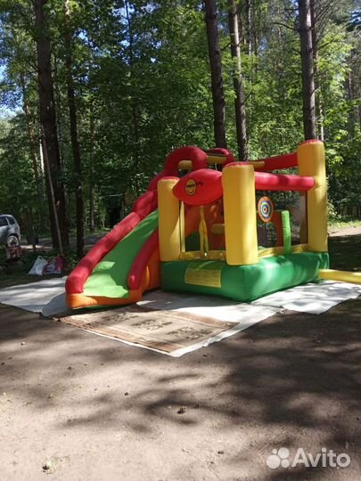 Прокат Аренда Надувной Безопасный Батут Праздник
