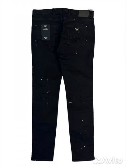 Мужские джинсы Emporio Armani Paint Drip Jeans