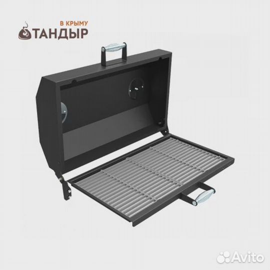 Крышка-гриль с чугунной решеткой для Искандер 400