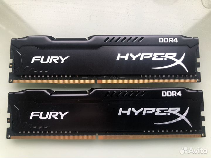 Оперативная память ddr4 hyperx 8gb (2x4gb) 2666мгц