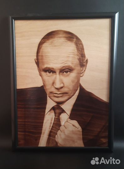 Портреты и картины на дереве на заказ