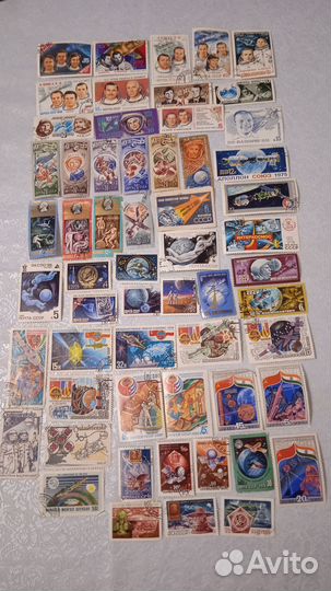 Марки почтовые Советские и зарубежные