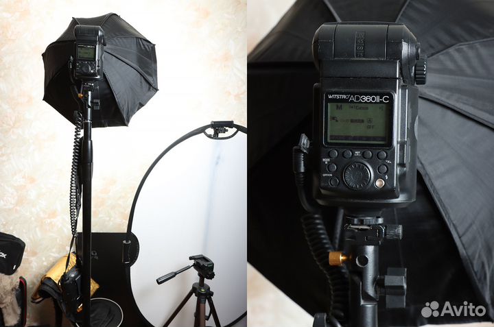 Godox Witstro AD360II-C + Батарейный блок PB96 2шт