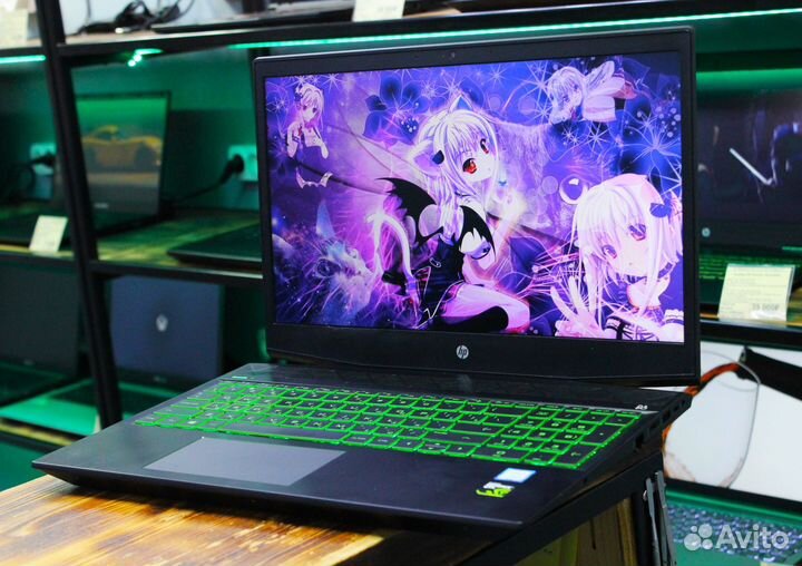 Игровой ноутбук HP Pavilion gтх 1060 / Соrе i5