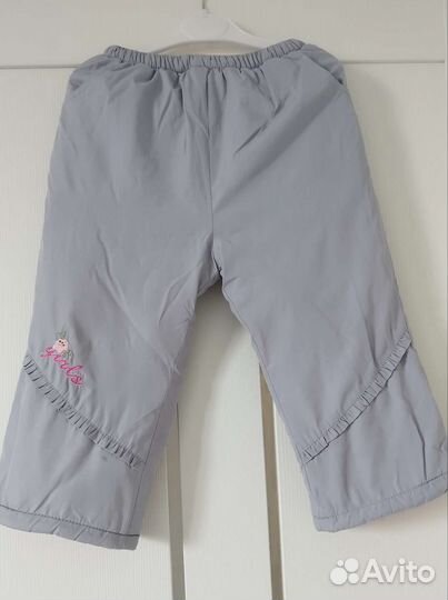 Костюм для девочки. 98 (110) и 2 шапочки H&M