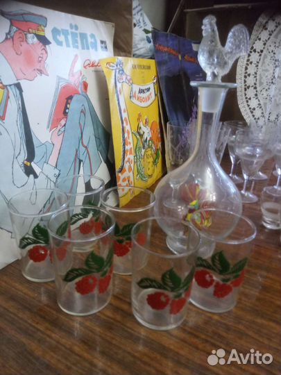 Фужеры,стаканы- стекло и хрусталь СССР