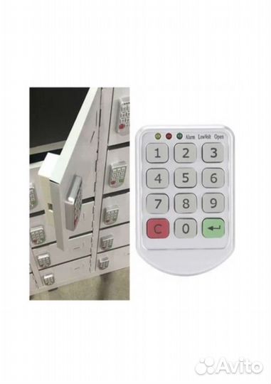 Замок электронный для мебели и ящиков PW-012 M