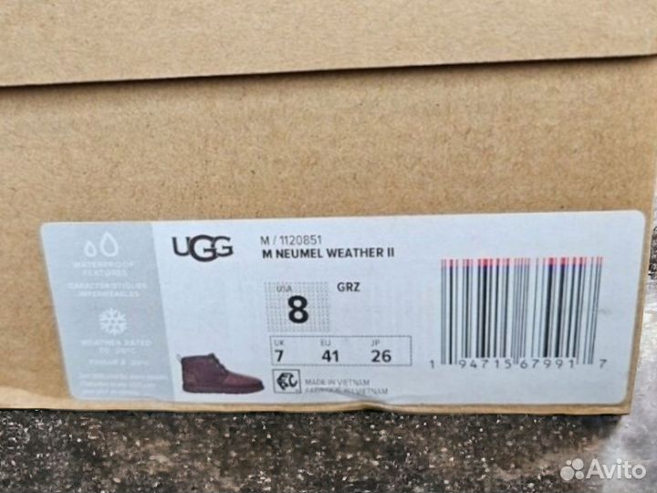 Ugg мужские зимние с мехом / Оригинал