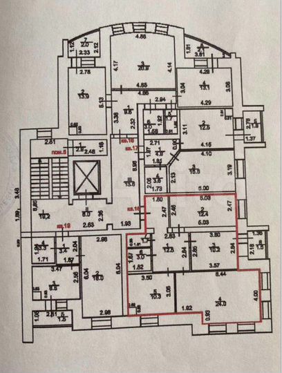 3-к. квартира, 75,6 м², 5/10 эт.