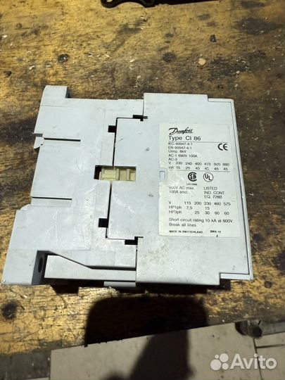 Контактор (пускатель) danfoss cl 86 (данфос)