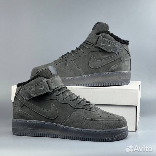 Кроссовки Nike Air Force 1 Зима с мехом