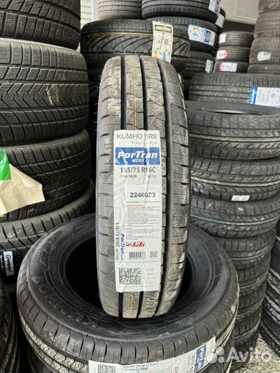 Kumho PorTran KC53 185/75 R16C 104R