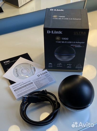 Wi-Fi адаптер D-Link DWA-192 Usb 3.0 wifi AC