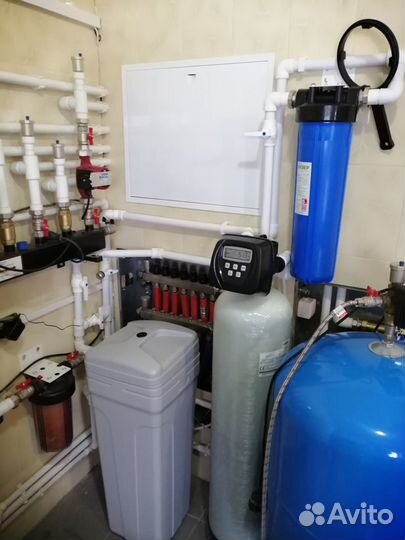 Водоочистка.Система водоочистки воды.Монтаж