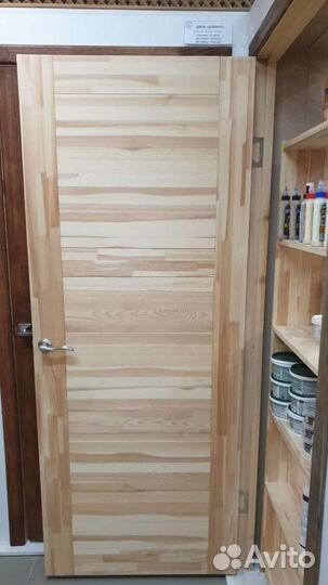 Двери из массива северной сосны с термошвами