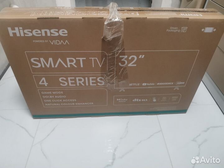Телевизор Hisense 32A4K смарт тв 32 дюйма