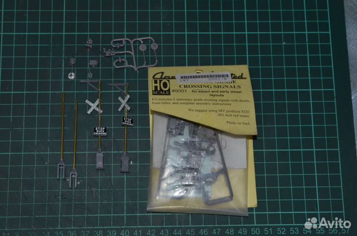 American Limited жд переезд (светофоры), кит, 1:87