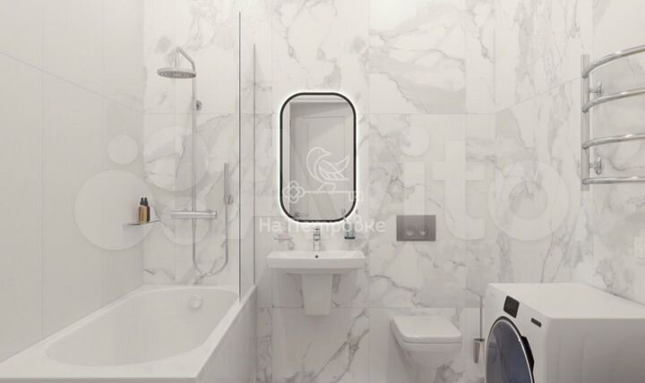 Апартаменты-студия, 24,4 м², 6/16 эт.