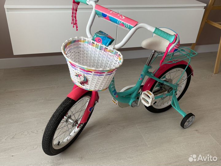 Велосипед для девочки 16 дюймов