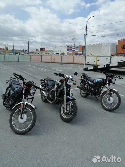 Обучение на мотоцикле