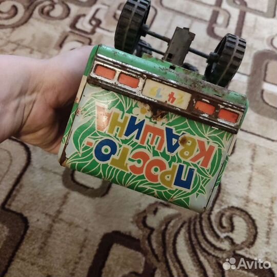 Машинка Привет из Простоквашина механическая СССР