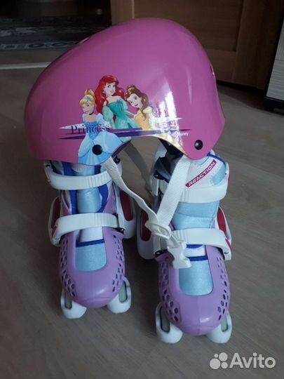 Роликовые коньки детские раздвижные