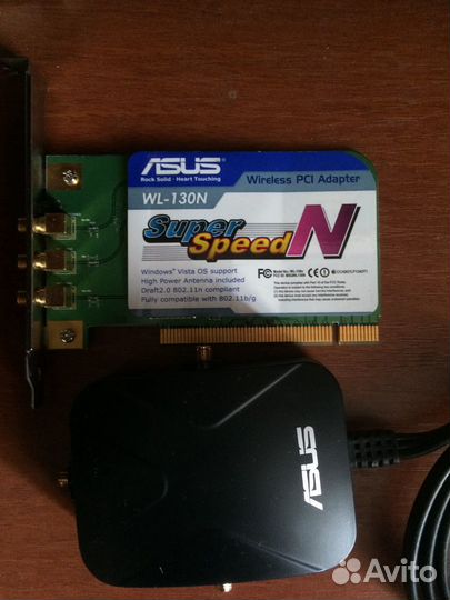 Asus wireless pci adapter