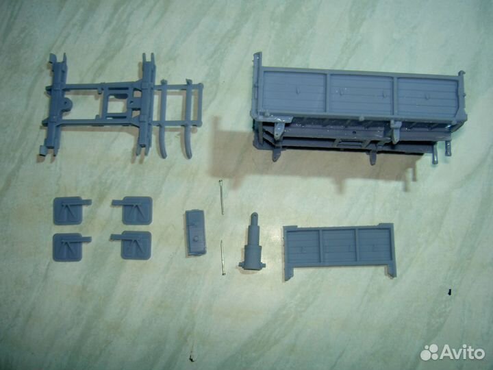 Кит / комплект надстройки кузова зил-ммз-554 1/43