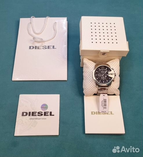 Часы Оригинальные diesel DZ4290 DZ4308 серебристый