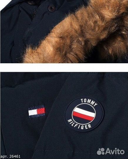 Зимняя Куртка Tommy Hilfiger Синяя