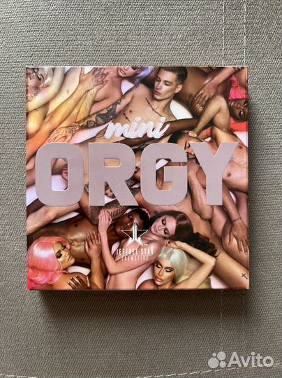 Jeffree star cosmetics Палетка теней Mini Orgy