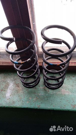 Задние пружины