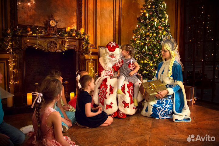 Дед Мороз и Снегурочка - аниматоры на Новый Год